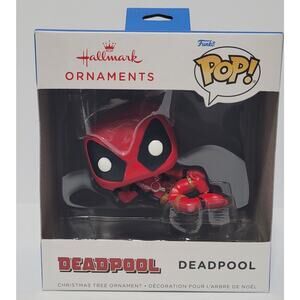 Hallmark Funko Pop! 2025 Marvel Deadpool Christmas Tree Ornament
